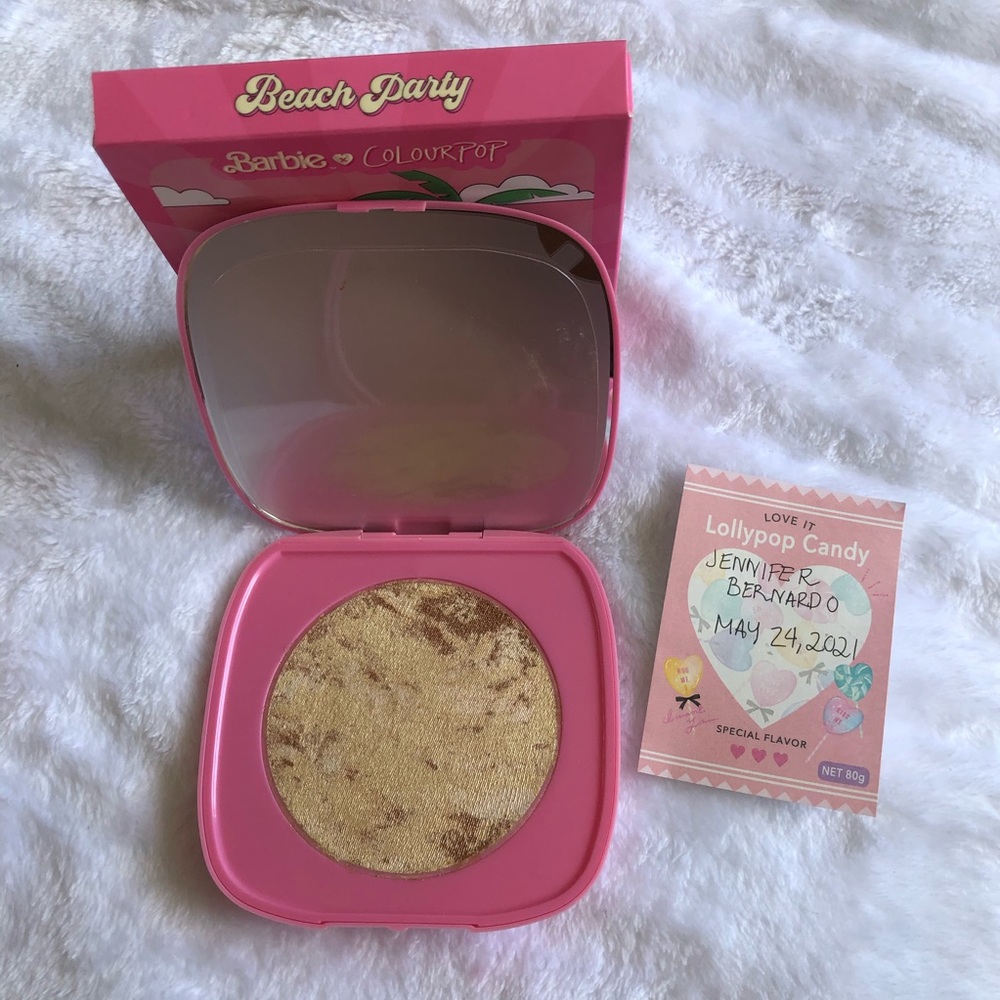 NEW!!🌟 COLOURPOP x Malibu Barbie palette💗